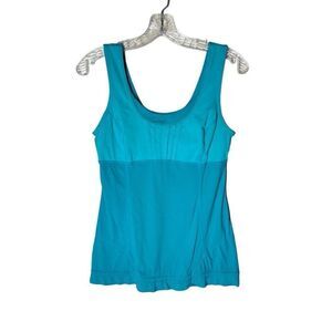 Lululemon Run Sunrise Pleated Tank in Teal 8